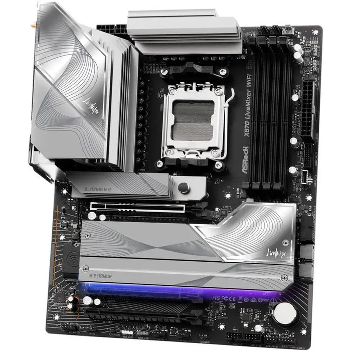 ASRock X870 LiveMixer WiFi AM5 ATX Motherboard by ASRock - Image 7