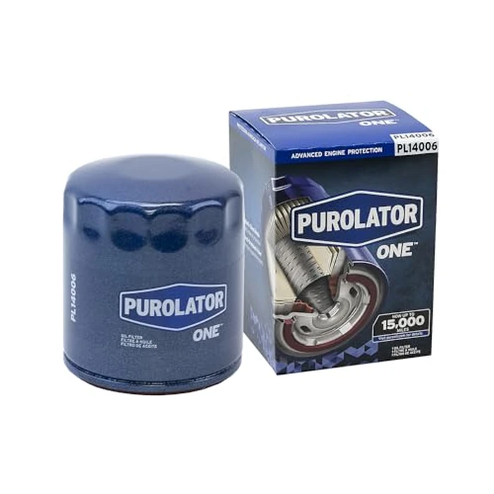 Purolator PL14006 PurolatorONE Advanced Engine Protection Spin On Oil Filter Compatible With Chevrolet Silverado 1500, Tahoe, Suburban 1500, Silverado 2500 HD, Corvette, GMC Yukon and Sierra 1500 by Purolator - Image 1