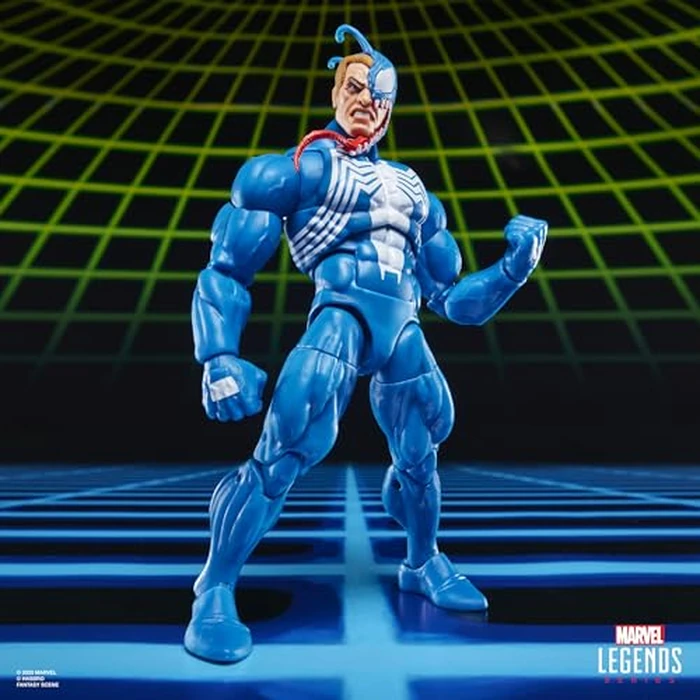 Marvel Legends Series Gamerverse Captain America vs Venom, Retro Video Game-Inspired Collectible 6-Inch Action Figures by Marvel - Image 4