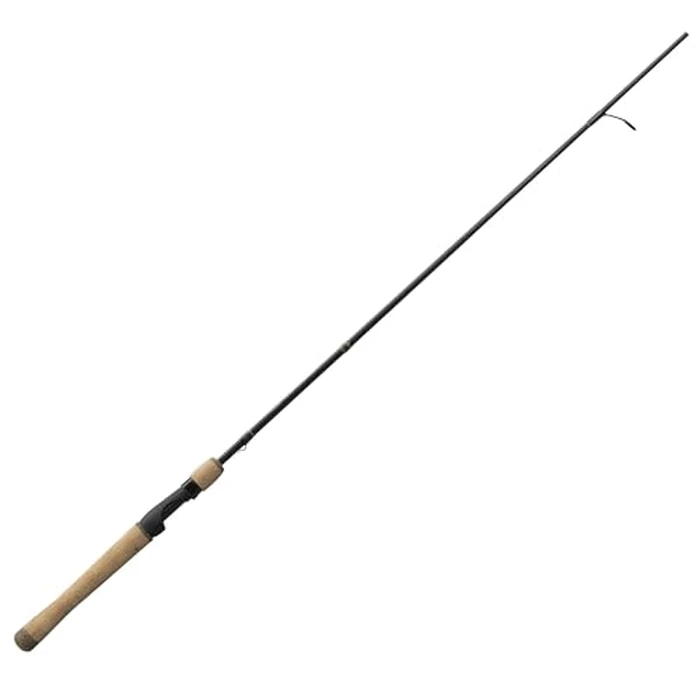 Lew’s Speed Stick Spinning Fishing Rod, IM8 Graphite Blank with Fuji Concept O Guides, Full-Length Cork Grips, Gray/Green by Lew's - Used - Very Good condition - US$35.40