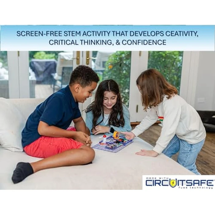 Snap Circuits “Arcade”, Electronics Exploration Kit, Stem Activities for Ages 8+, Full Color Project Manual (SCA-200) by Snap Circuits - Image 2