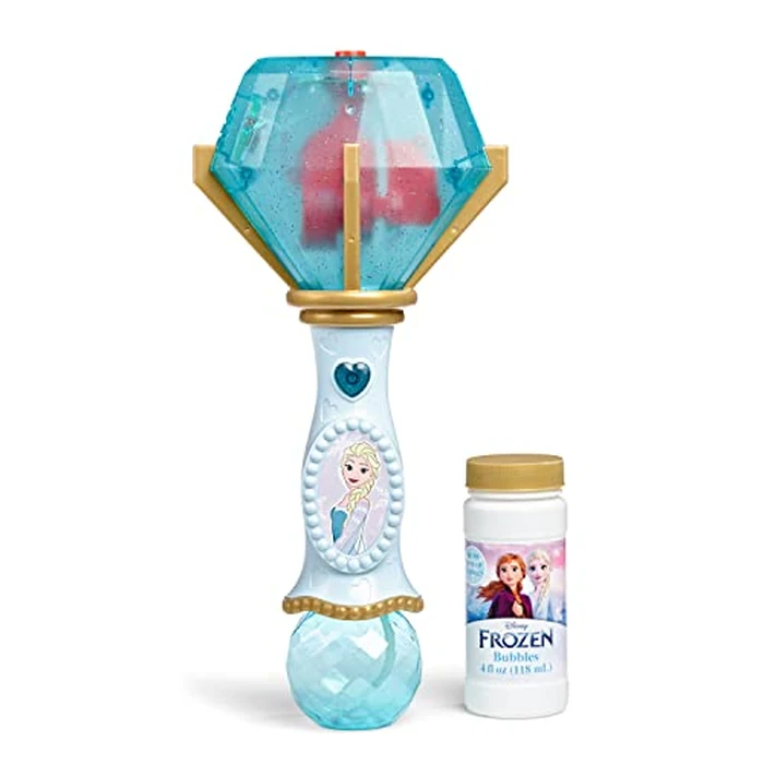 Little Kids Disney Frozen Elsa Light and Sound Musical Bubble Wand, Includes Bubble Solution (20513) by Little Kids - Image 2