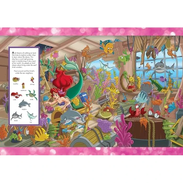 Disney Princess: Magical Adventures Look and Find by PI Kids - Image 1