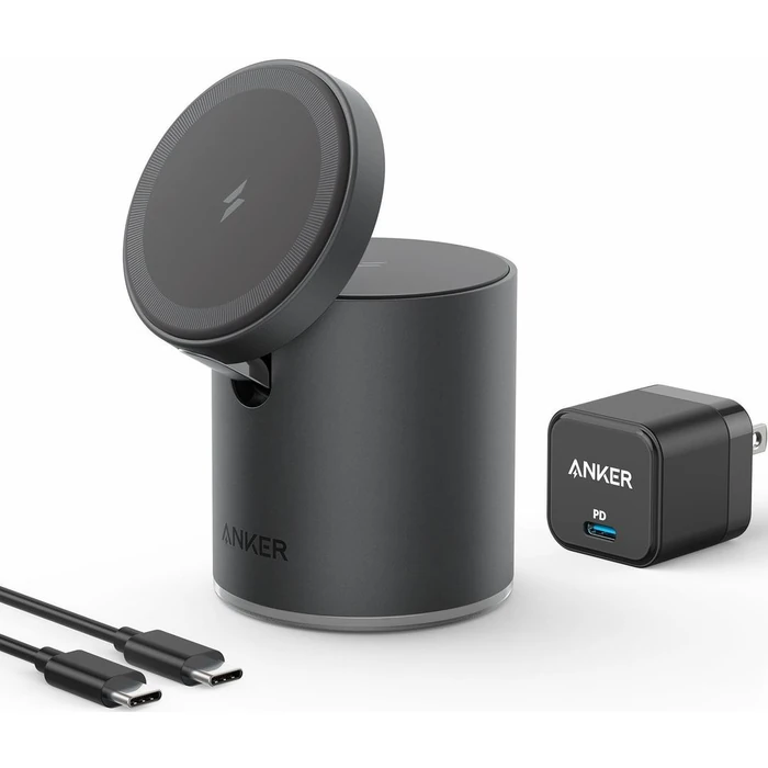Anker 623 Magnetic Wireless Charger (MagGo) - Black by Anker - Refurbished - Excellent condition