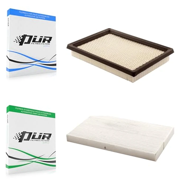 PUR 1x Air + 1x Cabin Filter (2 Total) Kit Replacement For Nissan Sentra Juke KFL-100001 by PUR - Image 1