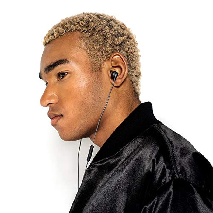 Skullcandy Ink’d+ Wired Earbuds with 3.5mm AUX Plug, Noise Isolating Fit, in-Line Microphone Call and Track Control, Ear Gel Sizes Included for Custom Fit, Convenient for Travel - Black by Skullcandy - Image 2