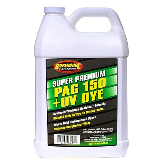 TSI Supercool P150-128D PAG 150-Viscosity Plus U/V Dye Oil - 1 Gallon by TSI Supercool - Used - Like New condition