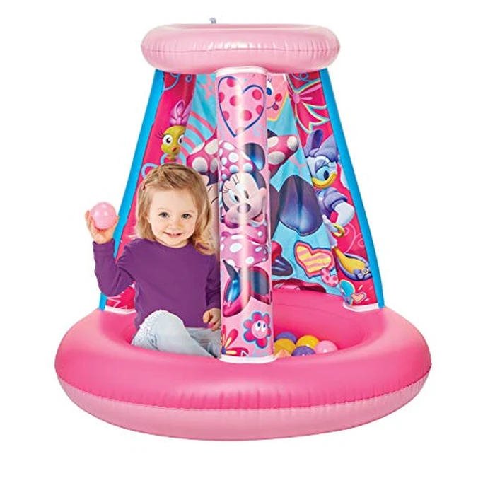 Minnie Mouse Kids Ball Pit, 1 Inflatable & 15 Soft-Flex Balls by MINNIE - Used - Like New condition - US$19.89
