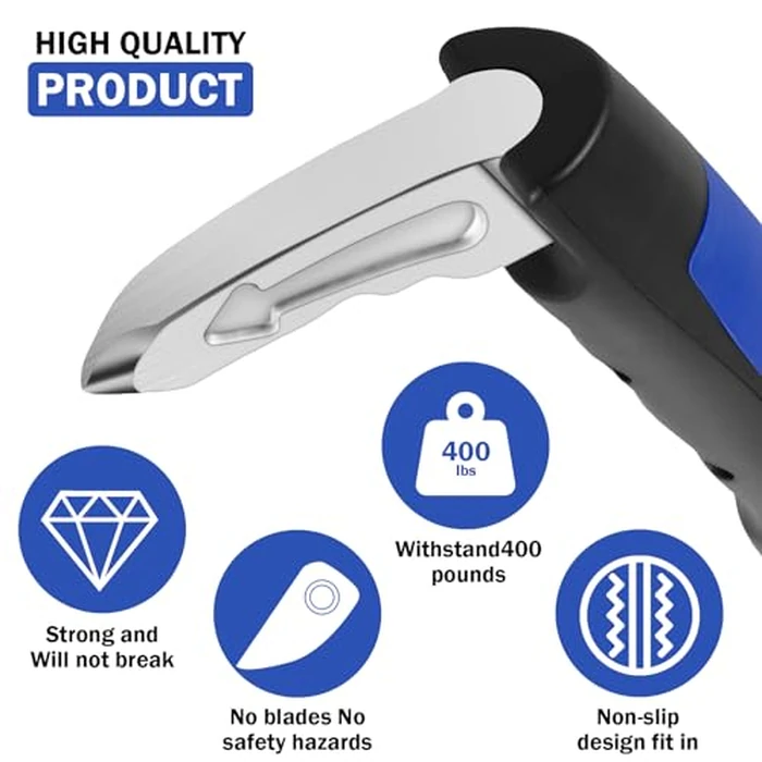 2Pcs Car Door Assist Handles Portable Automotive Car Handle Assist for Seniors Multifunctional 2 in 1 Window Breaker Vehicle Support Handles for Car (Blue) by MXDRSWLL - Image 4