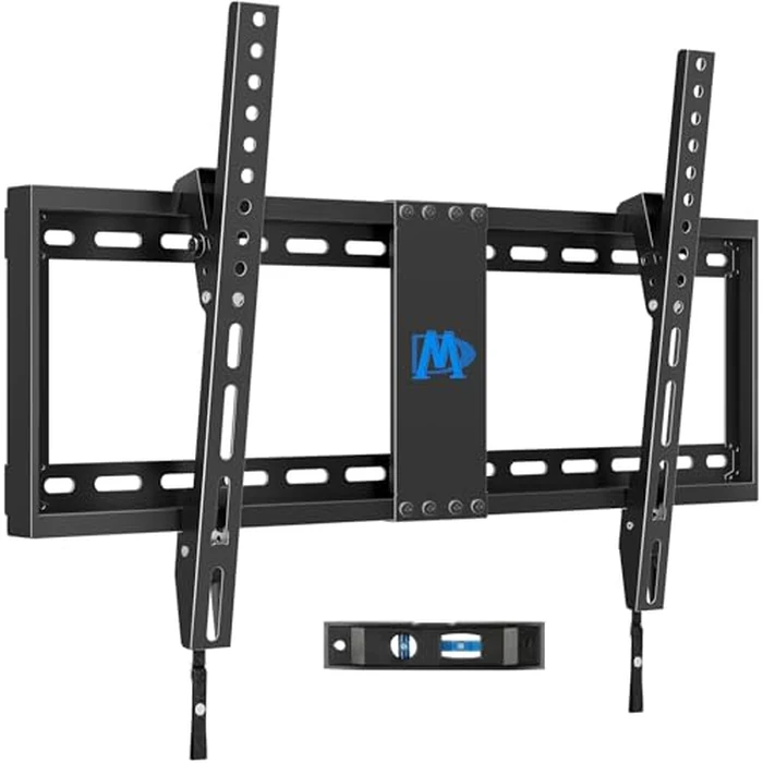 Mounting Dream TV Wall Mount for Most 37-75" TVs, Tilting TV Mount Low Profile up to VESA 600x400mm and 132 LBS Loading, Fits 16", 18", 24" Studs, Easy for TV Centering and Space Saving MD2268-LK by Mounting Dream - Image 2