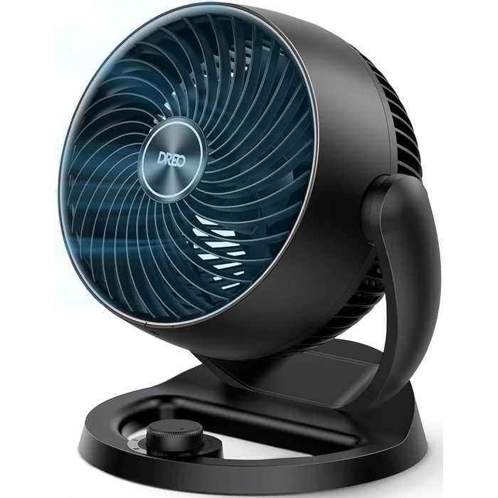 DREO Fan for Bedroom, 12 Inches, 70ft Powerful Airflow, 25db Quiet Table Air Circulator Fans for Whole Room, 120 degrees Adjustable Tilt, 3 Speeds, Desktop Fan for Home, Office, Kitchen by DREO - Used - Like New condition - US$36.34