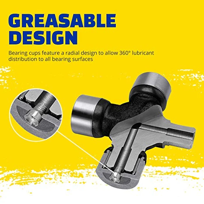 MOOG 364 Greaseable Super Strength Universal Joint for Dodge Ram 2500 by MOOG - Image 7