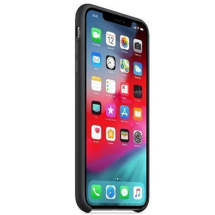 Apple Silicone Phone Case for iPhone XS Max - Black by Apple - Image 3