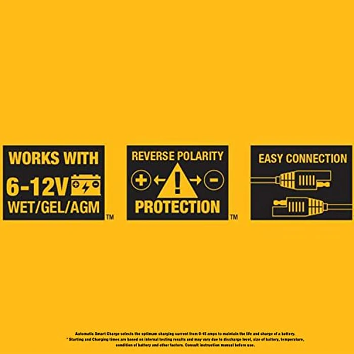 DEWALT DXAEC2 Professional 2-Amp Automotive Battery Charger and Maintainer by DEWALT - Image 3