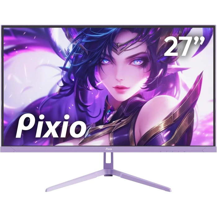 Pixio PX279 Wave Gaming Monitor 27" - Purple - 27 Inch by Pixio - Refurbished - Excellent condition - US$176.48