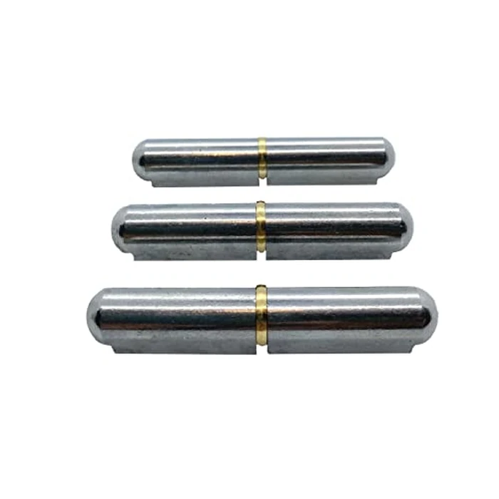 Supa 4 pcs/Pack of 100mm (4") Weldable Barrel Bullet Hinges Heavy Duty Lift Off Weld on Steel Hinge with Brass Pin, Brass Bushing, w/o Grease Fitting Item No. FBP100 by GENERIC - Image 4