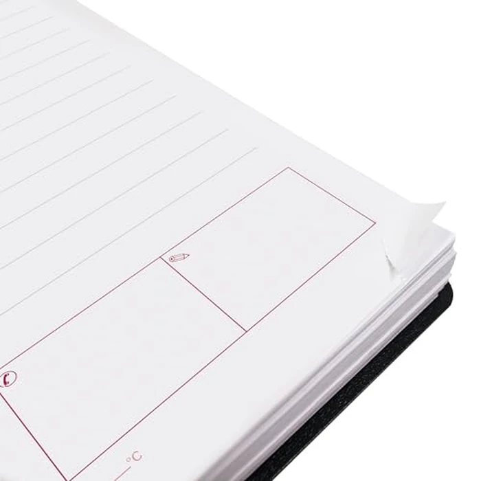 Brownline(R) 2025 DuraFlex Daily/Monthly Planner, Appointment Book, 12 Months, January to December, Twin-Wire Binding, 8" x 5", Black (CB634V.BLK-25) by NDJQY - Image 7