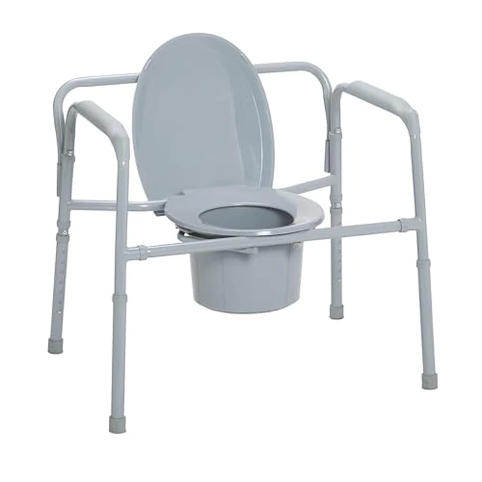 Drive 11117N-1 Medical Medical Bariatric Folding Commode by Drive Medical - Used - Like New condition - US$104.60