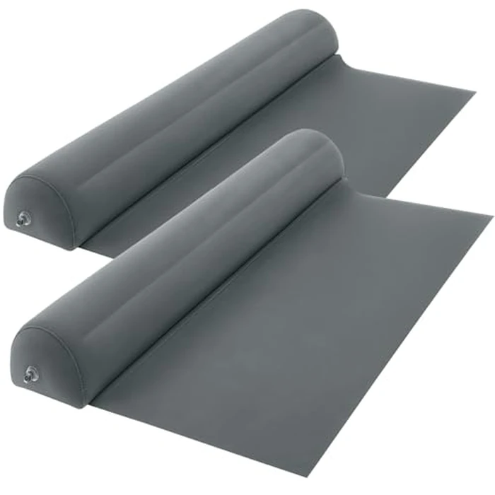Lilian&Gema 2 Pack Inflatable Bed Rails for Toddlers, Travel Bed Bumper, Portable Toddler Bed Rail for Twin, Full, Queen, King Size Beds, Baby Bed Rail Guard with Non-Slip Flocking for Travel, Home by Lilian&Gema - Used - Very Good condition