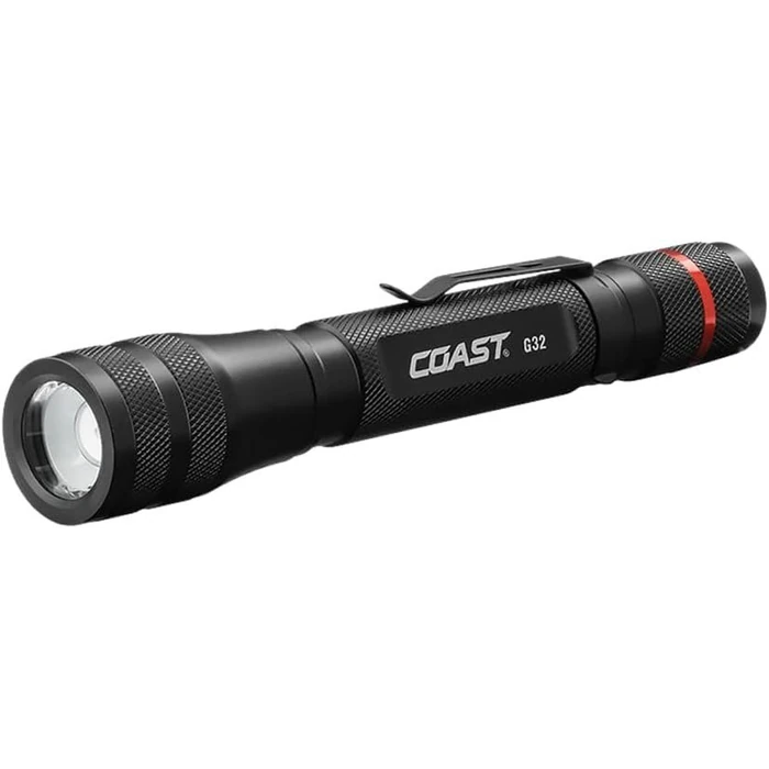 Coast 20484 G32 LED Flashlight Black 465 Lumens - Black by Coast - Refurbished - Premium condition - US$33.26