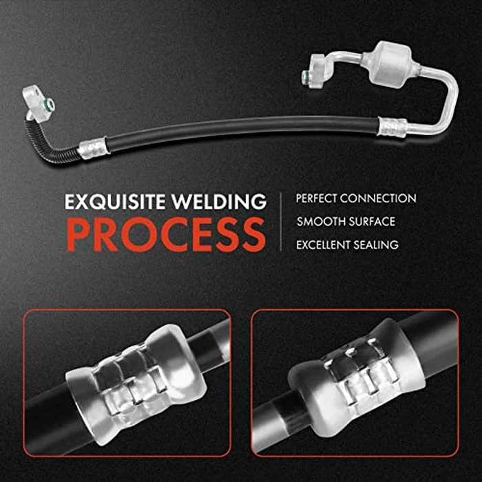A-Premium A/C Discharge Hose Compatible with Lexus CT200h 2011-2017 Toyota Prius V 2012-2017 L4 1.8L Compressor to Condenser by A-premium - Image 5