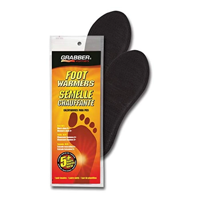 Grabber Insole Foot Warmers - Long Lasting Safe Natural Odorless Air Activated Warmers - Up to 5 Hours of Heat - 30 Pair - Medium/Large by Grabber - Image 2