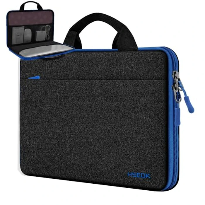 Hseok Laptop Sleeve 13-14 Inch Case Briefcase Compatible with MacBook Neo Pro 14 M5/M4/M3/M2/M1, All Models 13.3 Mac Air/Pro, XPS 13 14, Most Popular 13"-14" Notebooks,B01K02 by Hseok - Used - Very Good condition - US$8.90