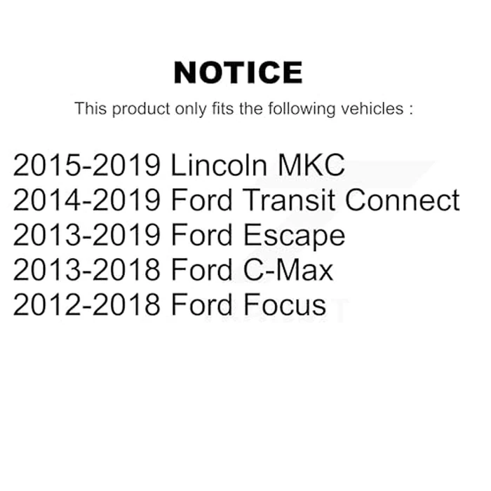 Top Quality Outer Steering Tie Rod End 72-ES800954 Replacement For Ford Escape Focus Transit Connect Lincoln MKC C-Max by TOP QUALITY - Image 2