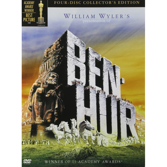 Ben-Hur (Four-Disc Collector's Edition) by WARNER BROS - Used - Acceptable condition