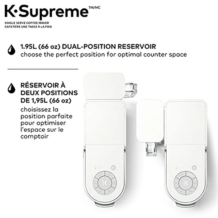 Keurig K-Supreme Single Serve K-Cup Pod Coffee Maker, With MultiStream Technology, White by Keurig - Image 6