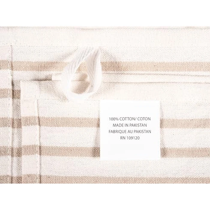 KAF Home Assorted Flat Kitchen Towels - Set of 10, 18 x 28 Inch (Beige) by KAF Home - Image 5