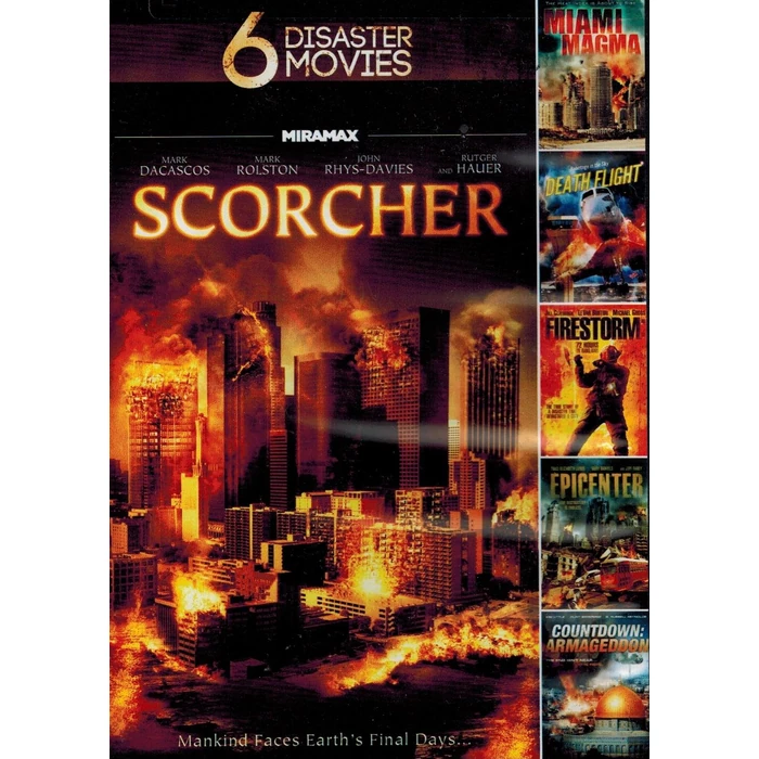 6 Disaster Movies SCORCHER - Used - Good condition - US$4.07