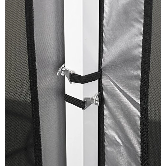 E-Z UP Food Booth Sidewall Kit, Set of 4, Fits 10' x 10' Straight Leg Canopy (Canopy/Shelter NOT Included), Includes 2 Roll-Up Serving Windows, Commercial Grade Mesh, Black by E-Z UP - Image 10