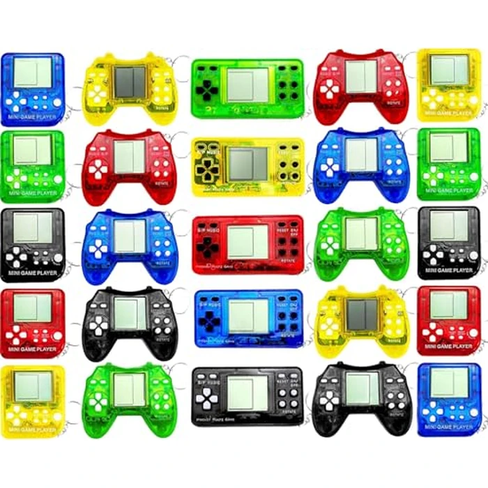 25 Pcs Video Game Party Favors for Kids, Video Game Keychain, Mini Gamer Party Favors, Gaming Party Decorations, Birthday Party, Classroom Prizes, Goodies Bags Stuffer by TGIQROVE - Used - Very Good condition