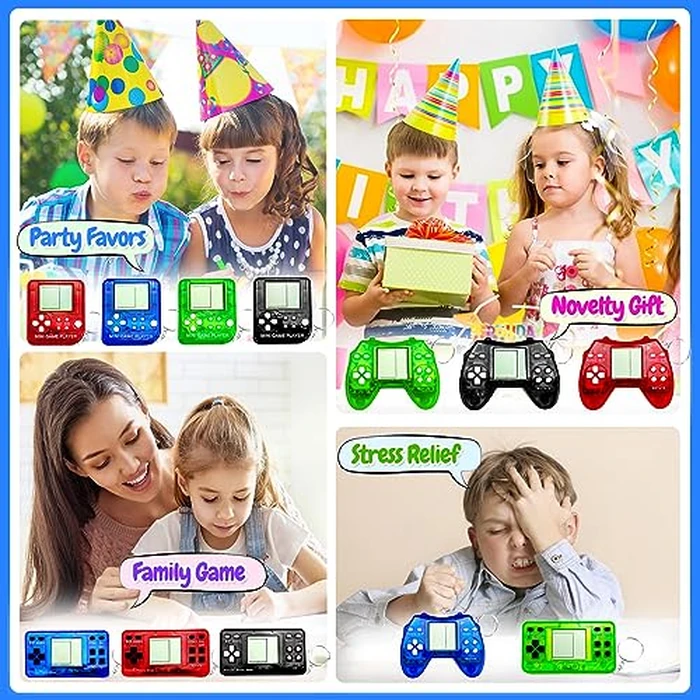 25 Pcs Video Game Party Favors for Kids, Video Game Keychain, Mini Gamer Party Favors, Gaming Party Decorations, Birthday Party, Classroom Prizes, Goodies Bags Stuffer by TGIQROVE - Image 7