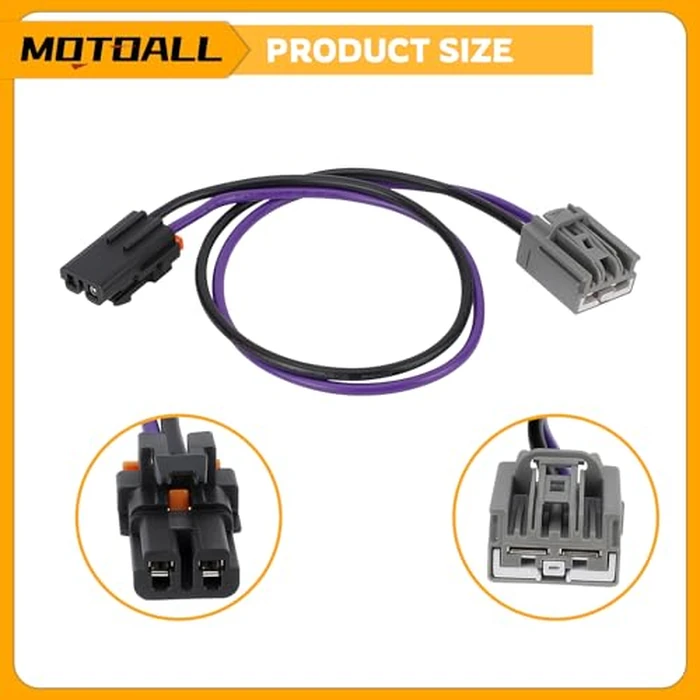 MOTOALL 22957044 Blower Motor Connector Harness, for Chevy Avalanche Suburban 1500 2500 Tahoe U, for Cadillac, for GMC, 15-75221, 15887352 by MOTOALL - Image 3
