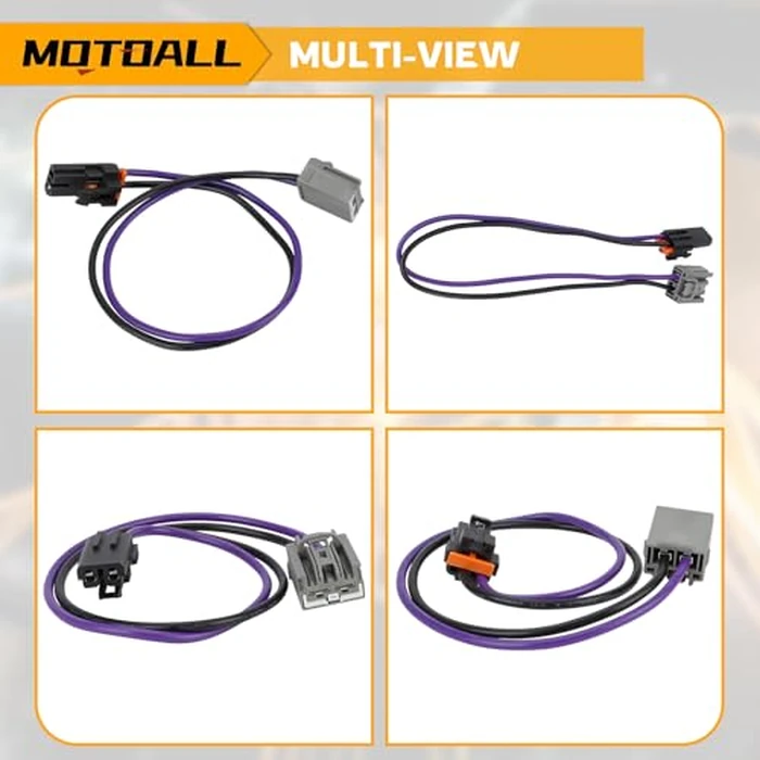 MOTOALL 22957044 Blower Motor Connector Harness, for Chevy Avalanche Suburban 1500 2500 Tahoe U, for Cadillac, for GMC, 15-75221, 15887352 by MOTOALL - Image 5