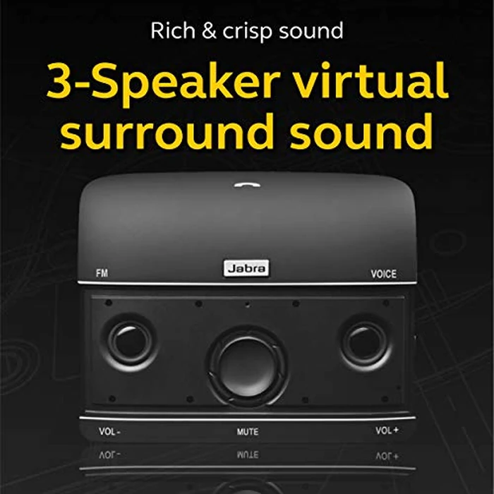 Jabra 100-46000000-02 Freeway Bluetooth in-Car Speakerphone (U.S. Retail Packaging) by Jabra - Image 3