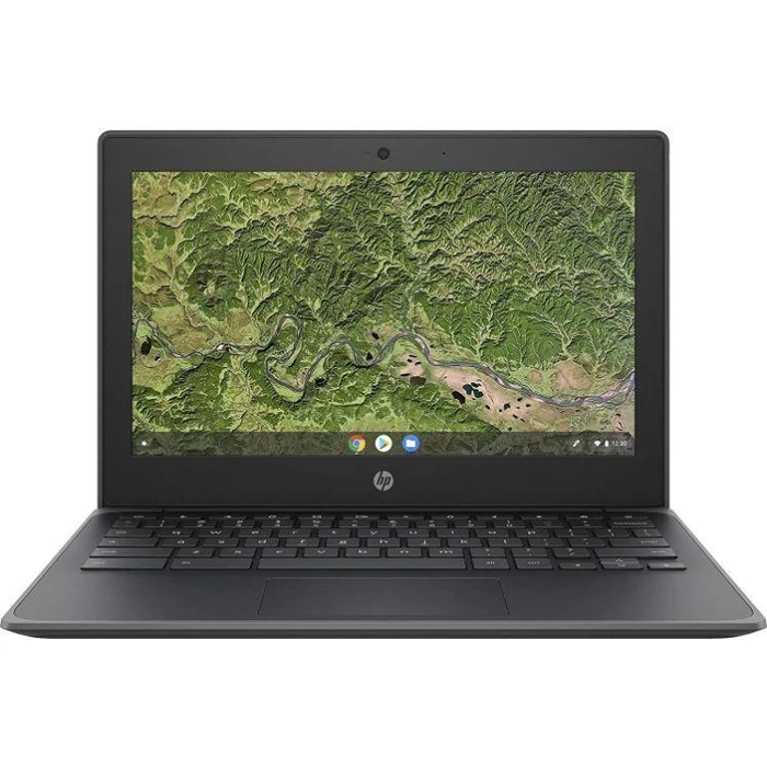HP Chromebook 11A G8 EE Laptop 11.6" - Black - AMD A4-9120C 1.6GHz - 4GB RAM - 32GB by HP - Image 1