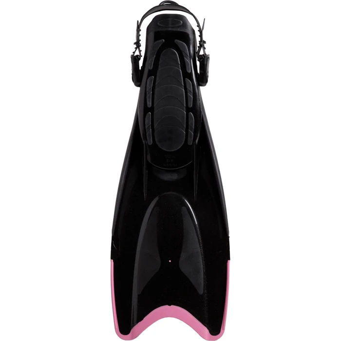 Cressi Adjustable Open-Heel Swim Fins - Black/Pink, S/M | US Man 6.5/8 | US Lady 7.5/9 | EU 38/41 - Adjustable Fit Snorkel Fins - Lightweight Flippers - Quick-Release Scuba Gear Strap by Cressi - Image 5
