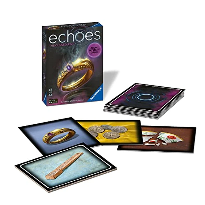 Ravensburger Echoes The Cursed Ring Audio Murder Mystery Game for Adults and Kids Age 14 Years Up by Ravensburger - Used - Good condition - CA$11.54