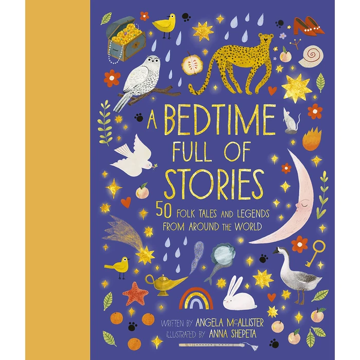 A Bedtime Full of Stories: 50 Folktales and Legends from Around the World (Volume 7) by Frances Lincoln Children's Books - Used - Acceptable condition