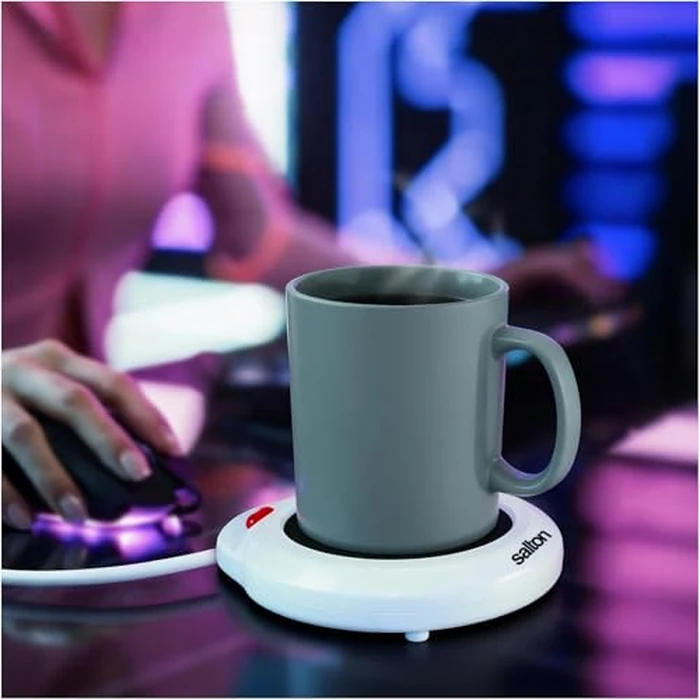 Salton Mug Warmer | Electric Beverage Heater for Coffee, Tea, Hot Chocolate, Soup & More | Keeps Drinks Warm Longer | Also Warms Candles, Gravies & Sauces | Chauffe-Tasse Électrique | Proudly Canadian by Salton - Image 7