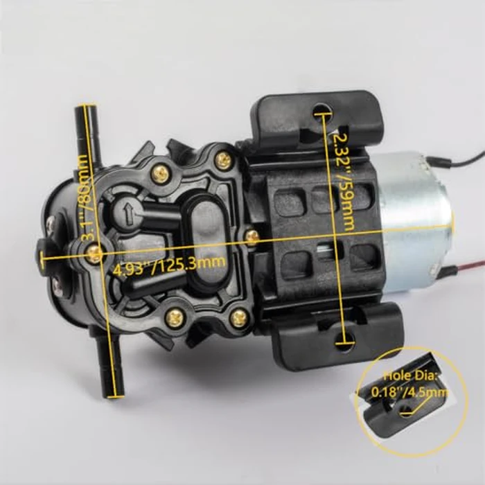 Water Dispenser Pump For Primo, Brio, Avalon Water Dispenser Self Priming DC 12V 1.2 LPM 35 PSI Bottom Loading Bottle Water Dispenser Pump Parts Replacement GMB-D-23130 by HuiYu - Image 4