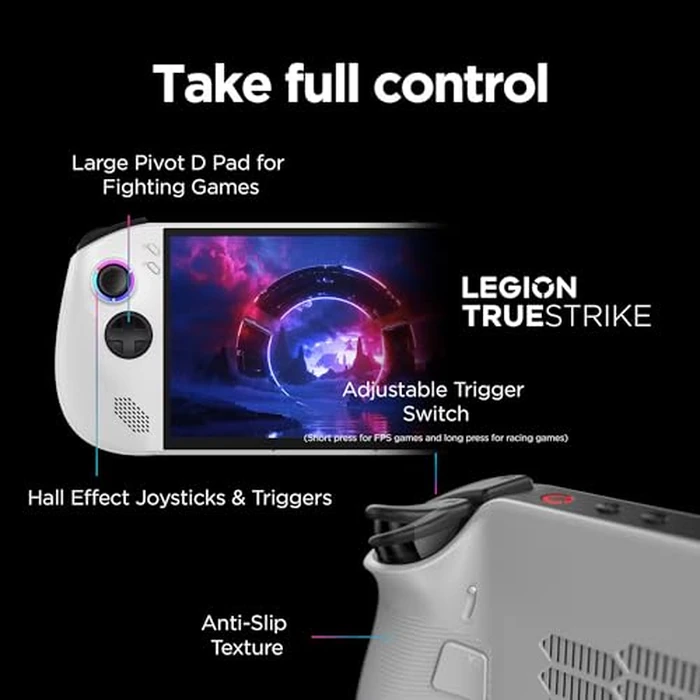 Lenovo Legion Go S - Mobile Gaming Console - PureSight IPS Display - 120Hz - AMD Ryzen(TM) Z2 Go - 32GB Memory, 1TB SSD, Windows 11 Home, Glacier White by Lenovo - Image 4