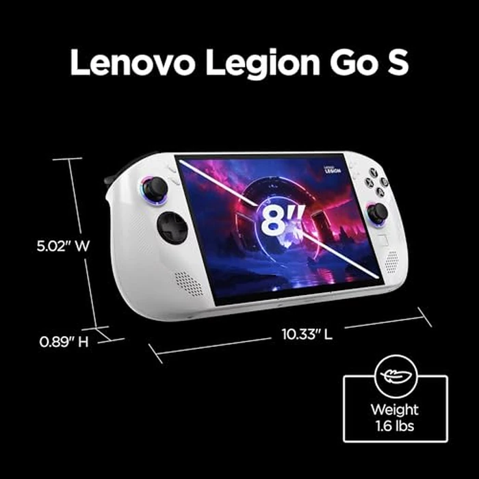 Lenovo Legion Go S - Mobile Gaming Console - PureSight IPS Display - 120Hz - AMD Ryzen(TM) Z2 Go - 32GB Memory, 1TB SSD, Windows 11 Home, Glacier White by Lenovo - Image 6