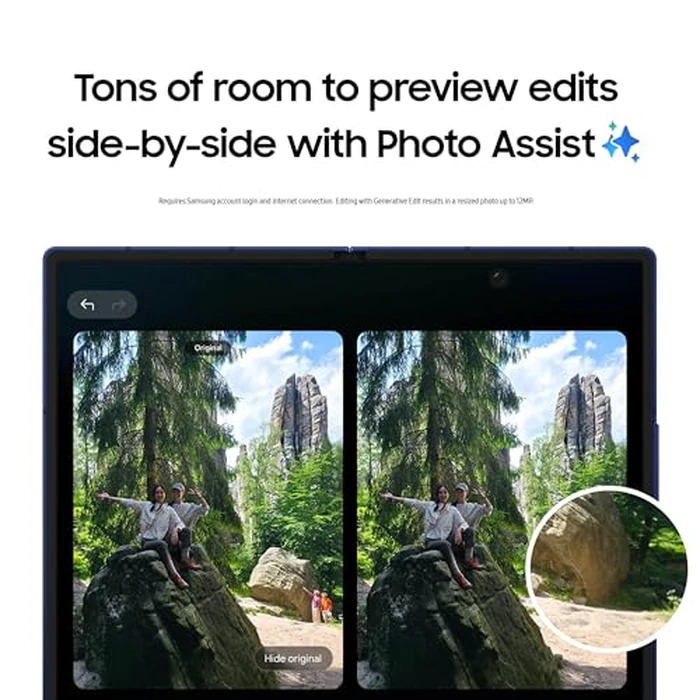 Samsung Galaxy Z Fold7 Cell Phone, 256GB AI Smartphone, Unlocked Android, AI Photo Edits, Large Screen, Long Battery Life, 2025, US 1 Yr Manufacturer Warranty, JetBlack by Samsung - Image 8