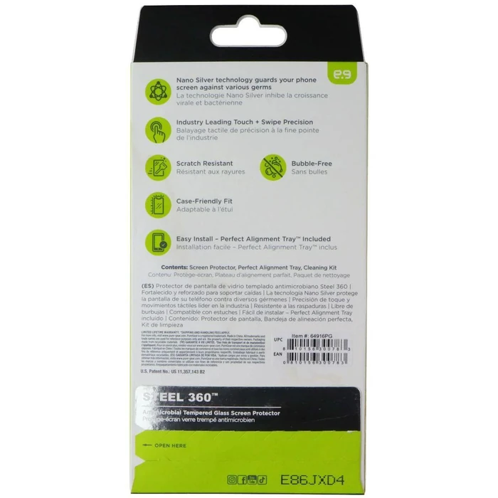 PureGear Steel 360 Tempered Glass Screen Protector for iPhone 16 Pro Max - Clear by PureGear - Image 3