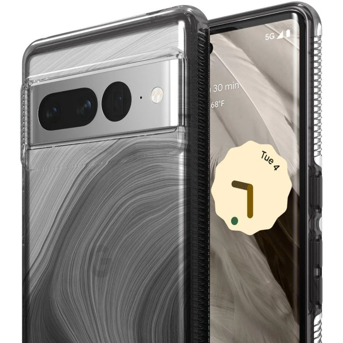 ZAGG Gear4 Milan Ombre Phone Case for Google Pixel 7 Pro - Black Swirl by ZAGG - Image 3
