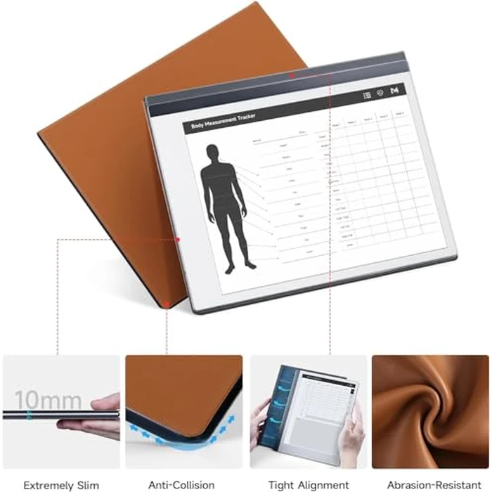 Ayotu Case for Remarkable 2 Paper Tablet 10.3" 2020 Released, Book Folio Design with Bulit-in Magnet, Premuin PU Leather Cover, Brown (Exclusive Templates Provided) by Ayotu - Image 3